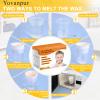 120g Nose Wax Kit for Men Women, Yovanpur Nose Hair Waxing Kit with More Nose Hair Wax Beads (20-30 USES), 30 Applicator, 15 Mustache Protector, 15 Paper Cups, 1 Measuring Cup - Easy and Quick view 3