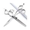 5/5.5/6 Professional Barber Set, with sharp blades that are easy to trim, suitable for hairdressers and hair salons (6-inch -2pc-A) view 1