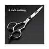 5/5.5/6 Professional Barber Set, with sharp blades that are easy to trim, suitable for hairdressers and hair salons (6-inch -2pc-A) view 3