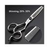 5/5.5/6 Professional Barber Set, with sharp blades that are easy to trim, suitable for hairdressers and hair salons (6-inch -2pc-A) view 4