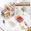 Acrylic Desk Organizers And Accessories With 13 Drawers, Office Desktop Drawers, Plastic Makeup Organizer Containers Bins With Drawers Desk Organization, Bathroom Organizers Storage Case Box Cube view 3