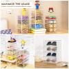 Acrylic Desk Organizers And Accessories With 13 Drawers, Office Desktop Drawers, Plastic Makeup Organizer Containers Bins With Drawers Desk Organization, Bathroom Organizers Storage Case Box Cube view 4