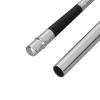 2pcs Retr ct ble Lip Brush Set with Ernomic ing Design & Single He d luminium Tube for E sy Cle ning & Lipstick pplic tion view 3