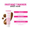 SkinnyTan 1 Day Instant Tanner - Self Tanning Lotion for Face and Body - Skin-Perfecting Coverage with Delicious Scent - Easy Rinse - Medium - 3.3 oz view 4