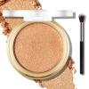 FREEORR Baked Highlighter Powder Palette, Makeup Highlighter Powder Palette Sheer Shimmering Finish Face Highlighters Makeup Iluminadores de Maquillaje #06 Bronze Glow view 1
