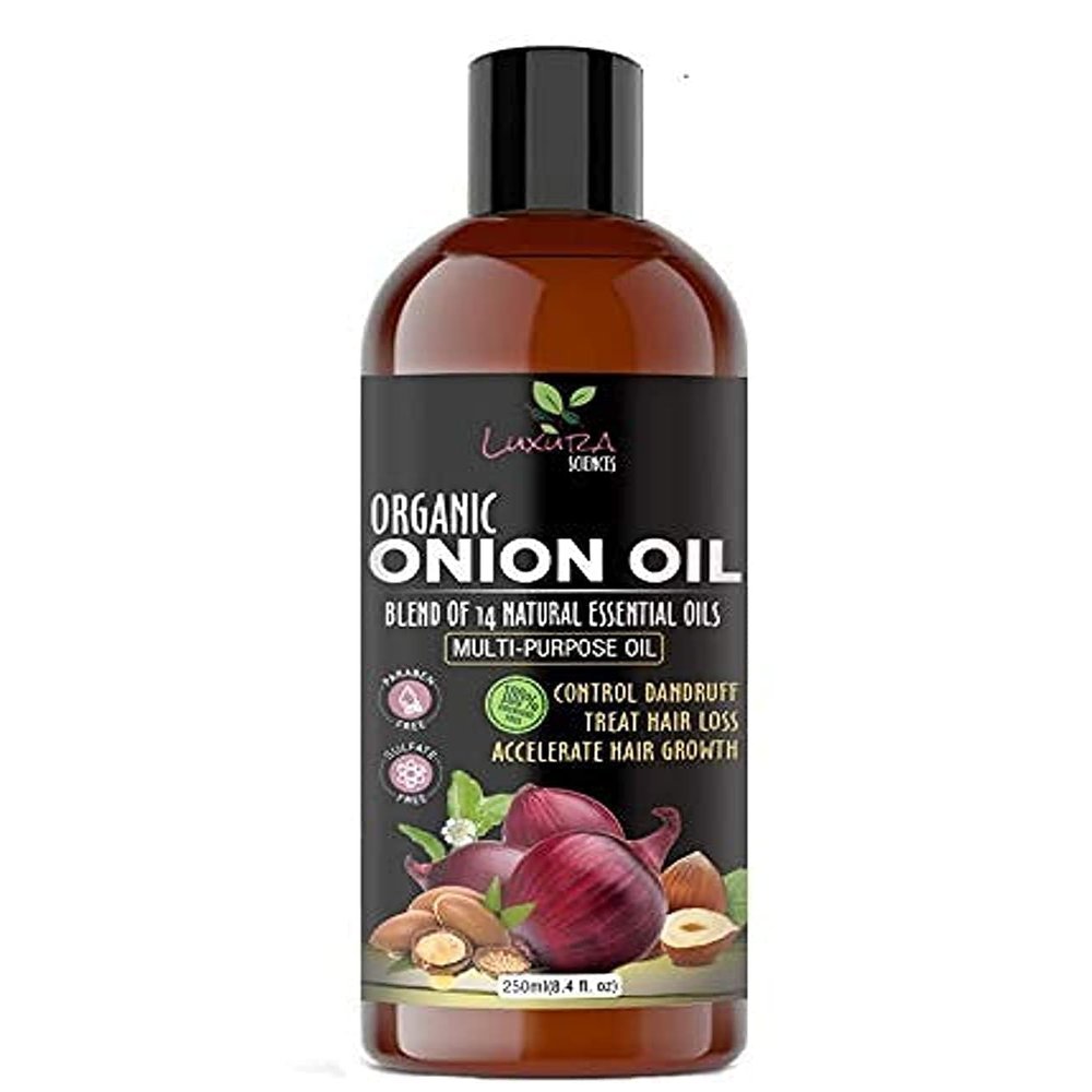 Gamium Onion Hair Oil with 14 Essential Oils, Multi-Purpose Hair Growth Oil/Serum For Complete Hair Treatment oil 250 ml