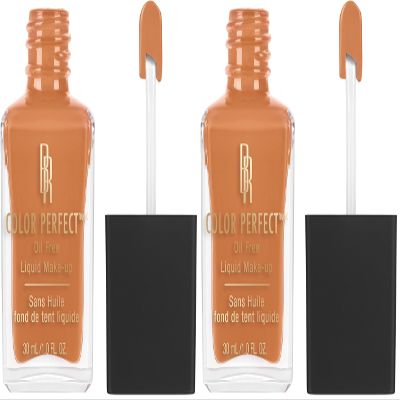 Black Radiance Color Perfect Liquid Full Coverage Foundation Makeup, Clove, 1 Ounce (Pack of 2)