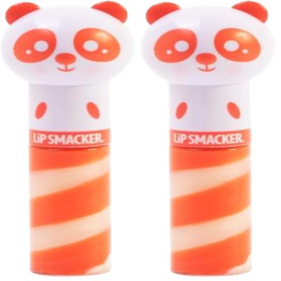 Lip Smacker Lippy pal swirl lip gloss, Panda - Paws-Itively Peachy, 0.14 Ounce (Pack of 2)