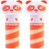 Lip Smacker Lippy pal swirl lip gloss, Panda - Paws-Itively Peachy, 0.14 Ounce (Pack of 2) view 1