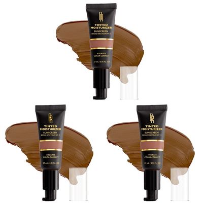 Black Radiance True Complexion Tinted Moisturizer SPF 15 Dark to Deep (Neutral) (Pack of 3)