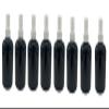 Natural Farms 8 oz Black Boston BPA FREE Bottles - 8 Pack Empty Refillable Containers - Essential Oils Cleaning Products - Aromatherapy | White Fine Mist Sprayers - Made in the USA view 1