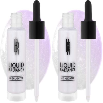 Black Radiance LIQUID RADIANCE HIGHLIGHTER Moonlit Glow (Pack of 2)