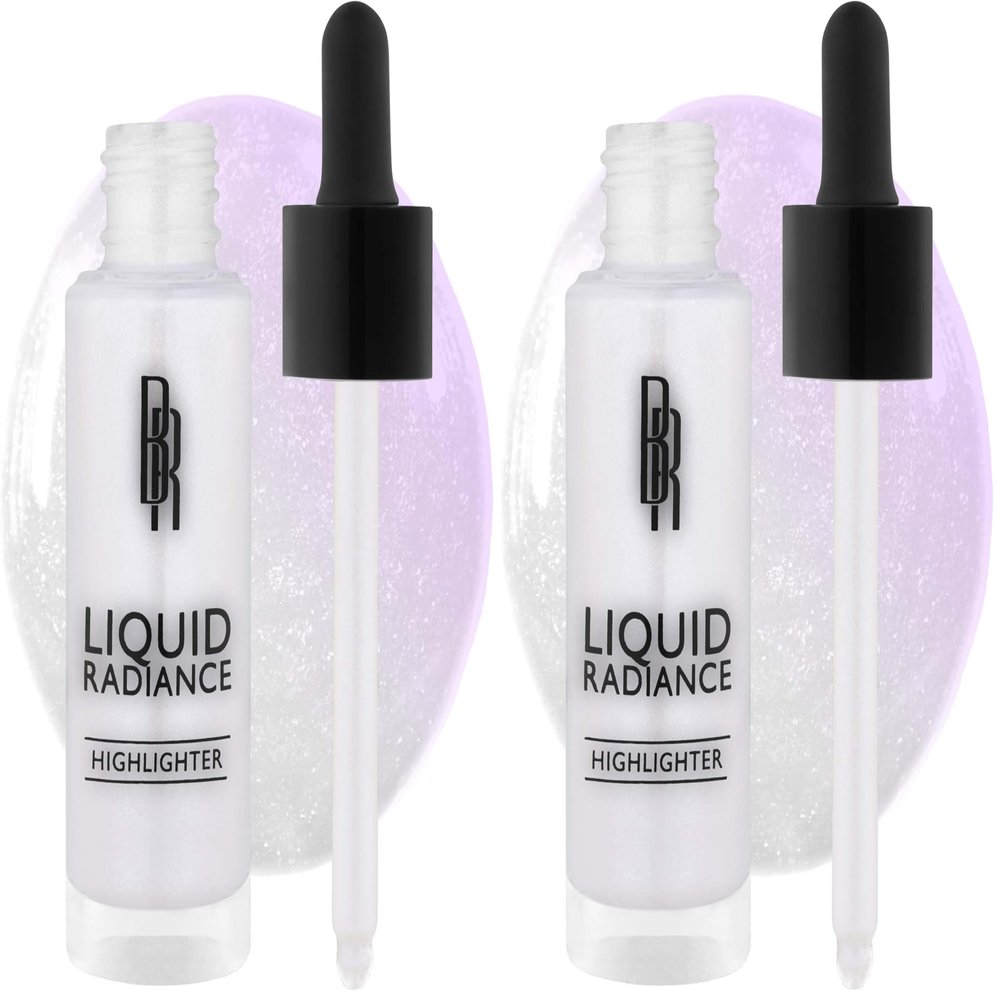 Black Radiance LIQUID RADIANCE HIGHLIGHTER Moonlit Glow (Pack of 2)