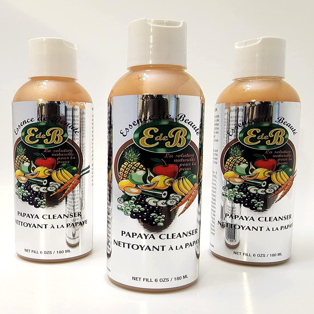 Essence de Beaute Papaya Cleanser 6oz (3 Pack)