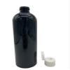 Natural Farms 12 oz Black Cosmo BPA FREE Bottles - 6 Pack Empty Refillable Containers - Essential Oils Cleaning Products - Aromatherapy | White Snap Cap- Made in the USA view 3