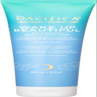 Pacifica Body Lotion Retinol Cream -Wake Up Beautiful Retinoid Renewing for Skin Elasticity Hydration & Plumpness - for Anti-Aging Fine Lines & Dry Skin Clean Vegan & Cruelty-Free Dermatologist Tested