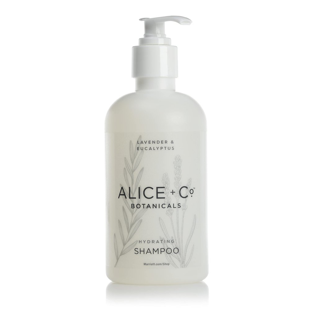 Alice + Co. Shampoo | Lavender & Eucalyptus | Hotel Bath Amenities | Fairfield by Marriott | 8.5oz Shampoo
