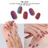 Adora Couture Semi Cured Gel Nail Strips  Tie Dye  30 Pieces UV Gel Nail Wrap Kit with Prep Pads, File & Wooden Stick  Salon Quality Semi Cured Stickers  UV Light Required view 2