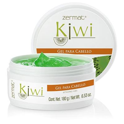 Zermat, Hair Gel, Kiwi, Styling Ge Controll, Shapes and Styles, 6.53 Oz.