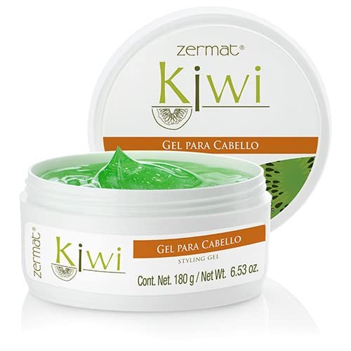 Zermat, Hair Gel, Kiwi, Styling Ge Controll, Shapes and Styles, 6.53 Oz.