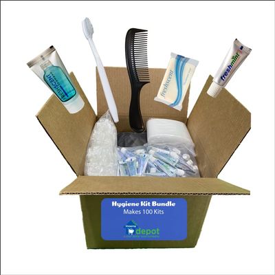 Hygiene Kit Bundle 5 Piece (Supplies to Make 100 Kits)