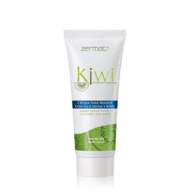 Zermat, Hand Cream with Glycerin, Kiwi, Moisturizer and Softens the Skin, Crema para manos con glicerina kiwi. 2.82 Fl, Oz.