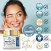 NATUDERMA Bright Eye Gel Cream - Under eye Cream for Dark Circles and Puffiness - Moisturizer made in USA with Hyaluronic and Peptides 1.7 Fl Oz view 3