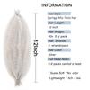 12 Inch Springy Afro Twist Hair 8 Packs Marley Twist Braiding Hair Pre-fluffed Spring Twist Hair Kinky Hair Afro Twist Hair Marley Hair for Faux Locs (12 Inch (Pack of 8), Silver# Marley Twist) view 2