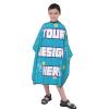 Custom Barber Cape Personalized Hair Cutting Capes Add Your Image Text Salon Haircut Cape Hairdressing Apron for Home Salon and Barbershop (39 x 47 Inch) view 2