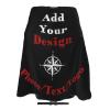 COWDIY Custom Barber Cape Personalized Hair Cutting Capes Add Your Image Text Salon Haircut Cape Hairdressing Apron for Home Salon and Barbershop (55 x 66 Inch) view 2