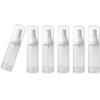 6PCS 50ml/1.6oz Empty Frosted Clear Airless Cosmetic Lotion Pump Bottles Refillable Travel Makeup Cream Foundation Container Dispenser Storage Vials for Liquid foundation Essential oil Shampoo view 1