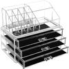 EKAYG Jewellery Box Cosmetic Storage Box Cosmetic Storage Box and Cosmetic Storage Box in Acrylic Drawer (Choose a Random Style ) view 1