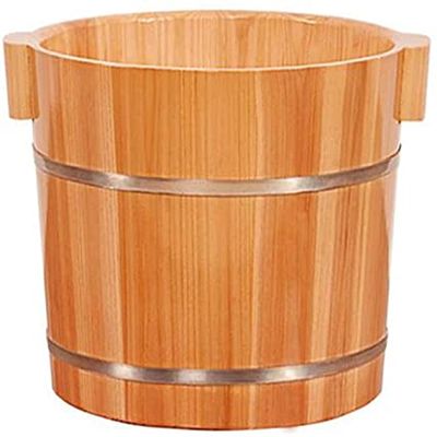 FEHUN Foot Spas for Home Use 40Cm Height Footbath with Lid, Pedicure Tub, Portable Foot Bath Bowl, Household Foot Bath Barrel,C Foot Bath Barrel (Color : A)