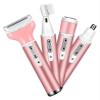 LIPPSY Electric Razor for Women, IPX7 Waterproof,4 in 1 Women's Electric Shaver, Rechargeable Epilator Lady Hair Painless Shaver for Bikini Area/Nose/Armpit/Eyebrow/Facial view 1
