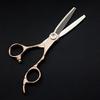 Hair Cutting Scissors, 6inch japan 440c rose gold retro hair salon scissors cutting barber scissor Thinning shears hairdressing scissors set view 4
