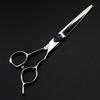 Hair Cutting Scissors, 6 inch japan steel blue Skull hair salon scissors cutting barber Thinning shears hairdressing scissors ( Color : Set ) view 2