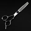 Hair Cutting Scissors, 6 inch japan steel blue Skull hair salon scissors cutting barber Thinning shears hairdressing scissors ( Color : Set ) view 3