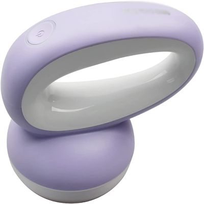 DULASP Fabric Trimmer Hair Ball Trimmer Shaver Clothes Hair Ball Beater Ball Remover Household Electric Hairball Trimmer (Color : Purple, Size : 8.5x14cm)