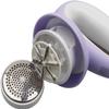DULASP Fabric Trimmer Hair Ball Trimmer Shaver Clothes Hair Ball Beater Ball Remover Household Electric Hairball Trimmer (Color : Purple, Size : 8.5x14cm) view 2