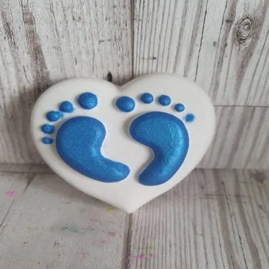 Baby Feet Bath Bomb - Blue