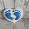Baby Feet Bath Bomb - Blue view 1