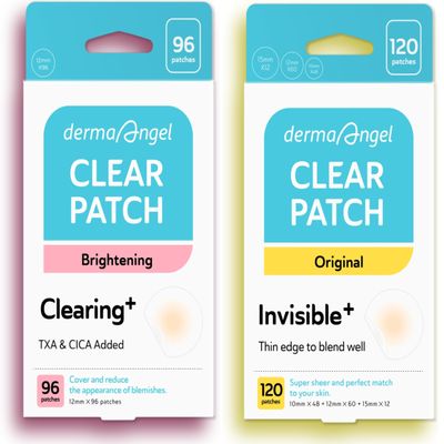 DERMA ANGEL Cystic Acne + Post Acne Spot Patches Bundle
