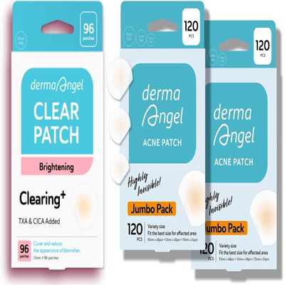 DERMA ANGEL Acne Patches + Post Acne Spot Patches Bundle