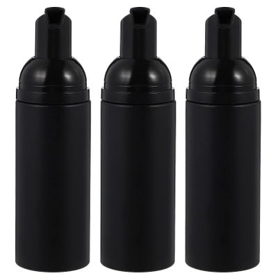 Uonlytech Foaming Soap Dispenser Bottle 3pcs 50ml Refillable Travel Shampoo Pump Bottle Mini Foaming Pump