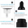 Uonlytech Foaming Soap Dispenser Bottle 3pcs 50ml Refillable Travel Shampoo Pump Bottle Mini Foaming Pump view 3