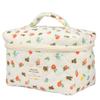 PINKCONA Cosmetic Bags for Women, Cute Floral Makeup Bag, Organizer Storage Make Up Bag, Travel Toiletry Bags, Handbags Purses (Bear/Big) view 1