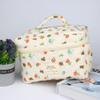 PINKCONA Cosmetic Bags for Women, Cute Floral Makeup Bag, Organizer Storage Make Up Bag, Travel Toiletry Bags, Handbags Purses (Bear/Big) view 4