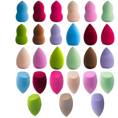 27Pc Cosmetic Puff Powder Smooth Women's Makeup Foundation Sponge Beauty Make Up Tools & Accessories Water Drop Blending Shape