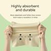 PoeticEHome Ultra-Soft Dry Baby Wipes for Sensitive Skin - Unscented & Unbleached Facial Tissue Cloths, Hypoallergenic - Wet or Dry Use, 400 Count view 4