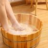 1 Pc Wooden Foot Bath Bucket, Premium Pedicure Bowl Foot Spa Massage Pedicure Barrels, Wooden Foot Basin, Solid Wood Foot Tub for Soaking Feet view 2